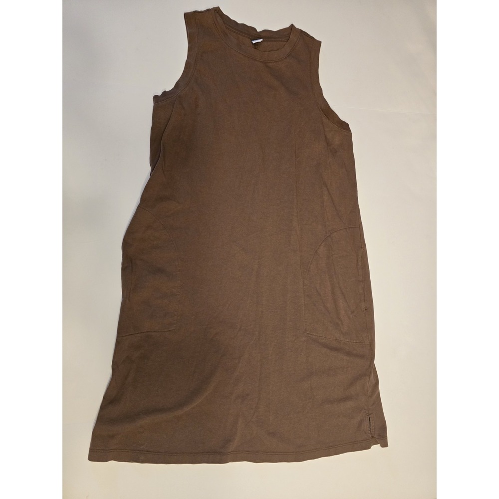 Old Navy Brown Sleeveless Tshirt Dress‎ - Size Medium With Pockets